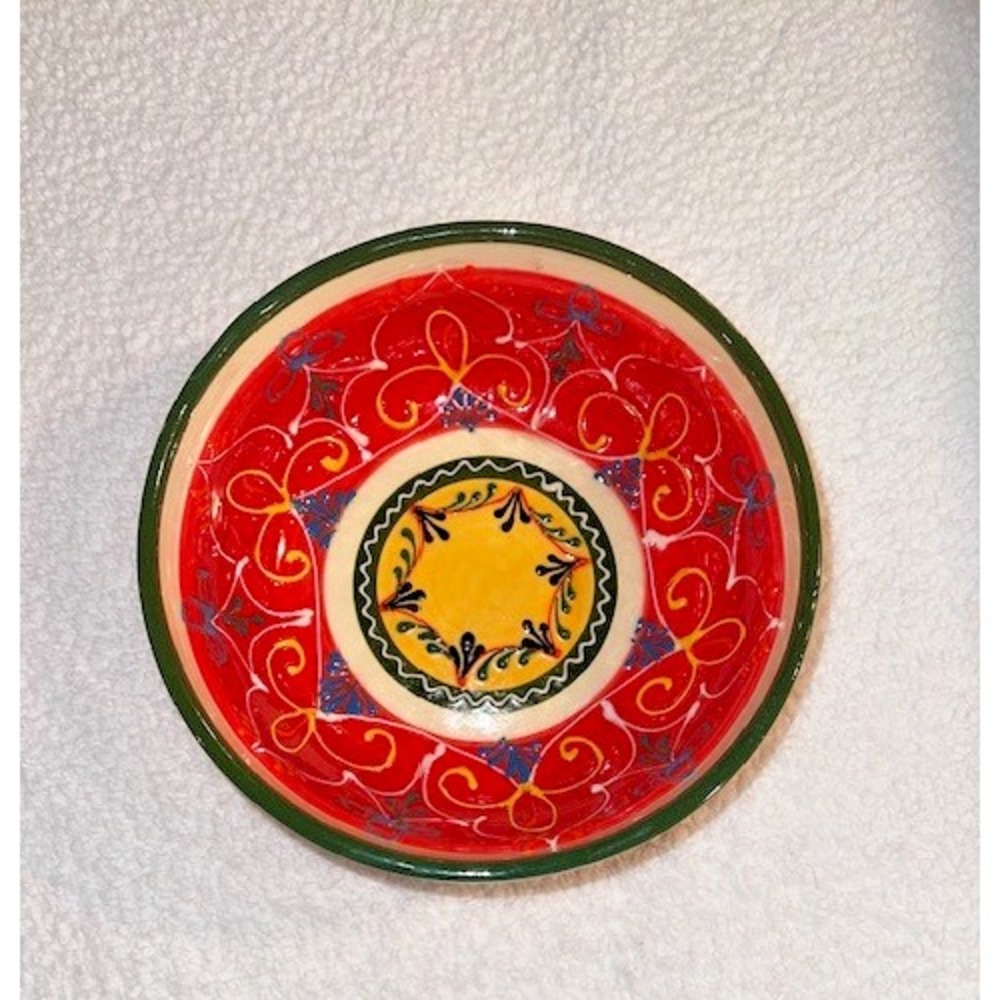 El Poyeton Art Pottery Ceramic Hand Painted Majolica Folk Art Made in Spain
